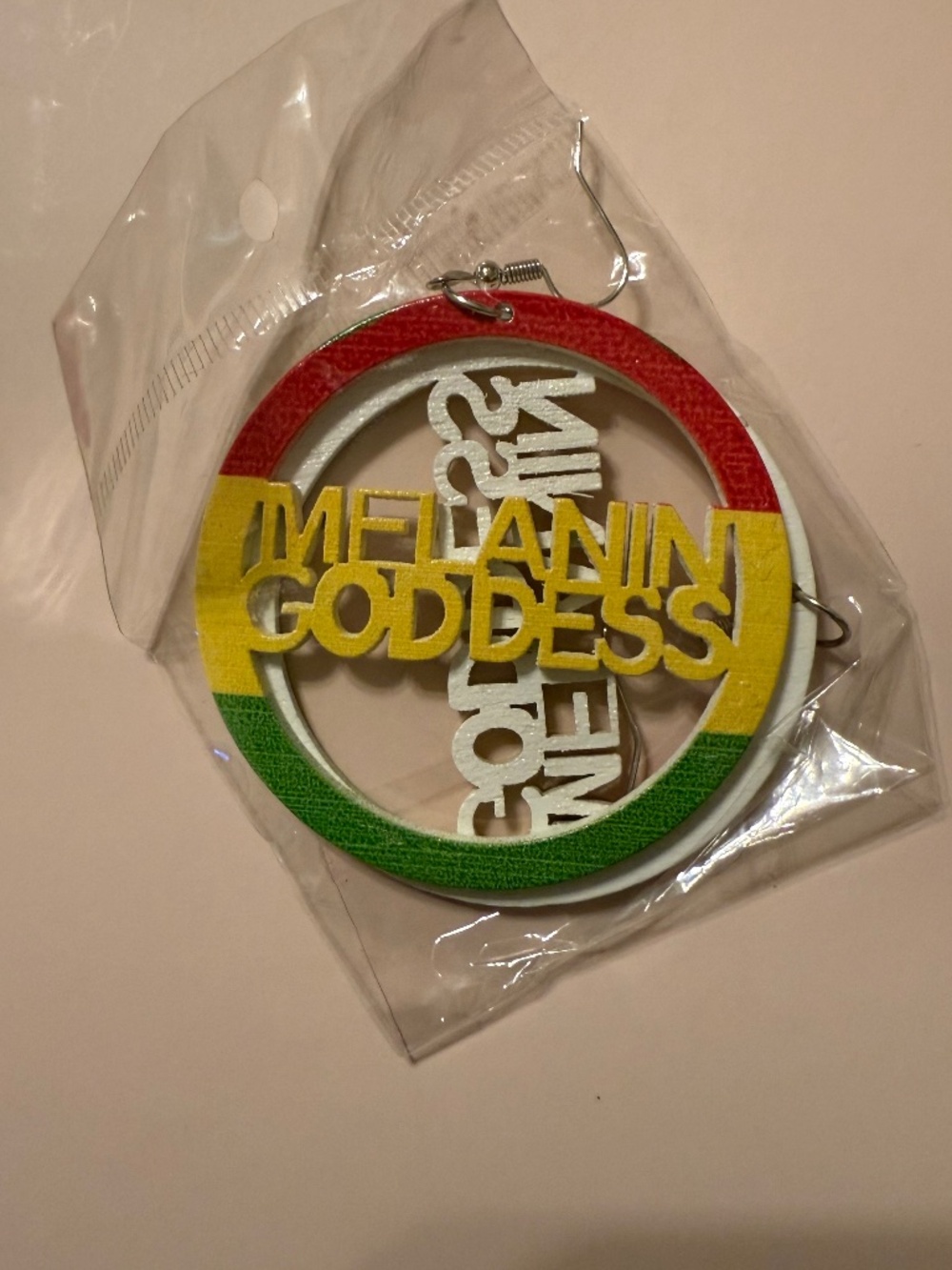 Melanin Goddess Hoop Earrings, Girl Statement Earrings, Fashion Jewelry